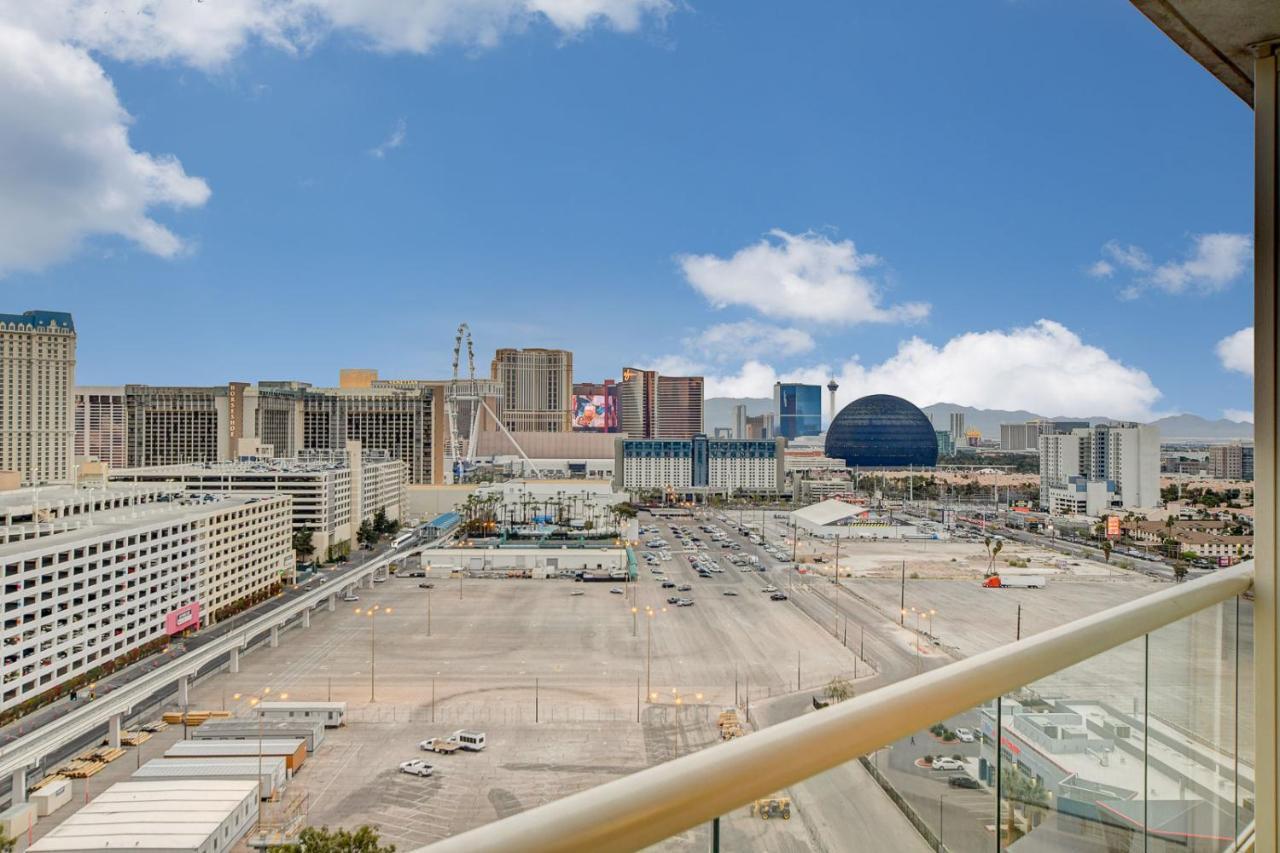 Msg Sphere View At Mgm Signature Studio Deluxe Las Vegas Exteriör bild